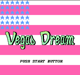 Vegas Dream (USA) Title Screen